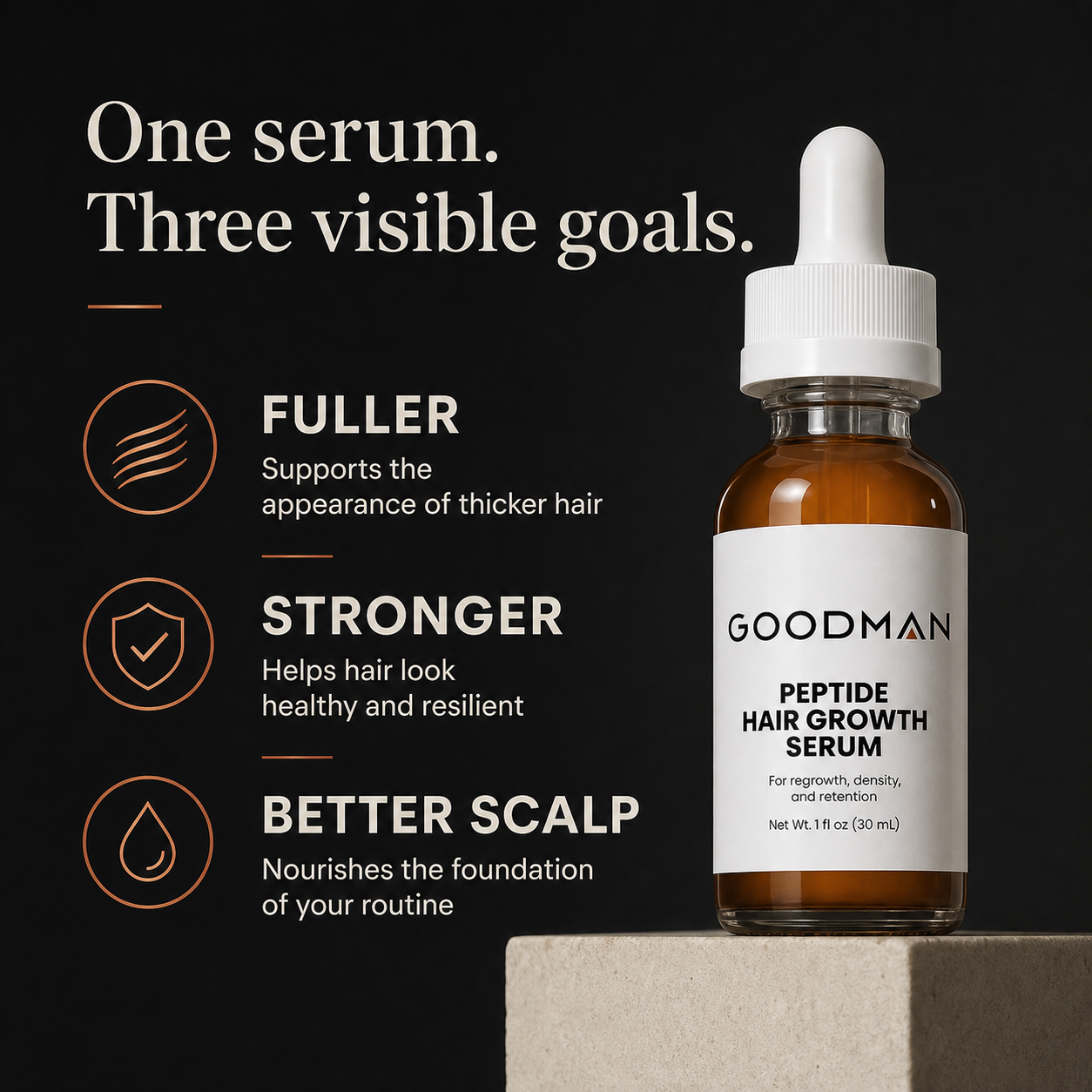 Peptide Hair Growth Serum