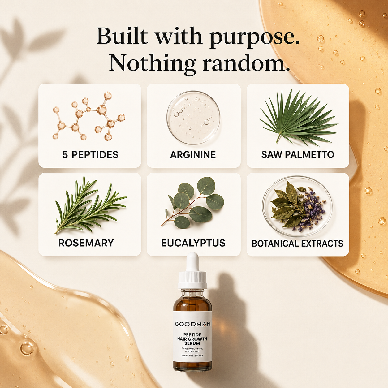 Peptide Hair Growth Serum