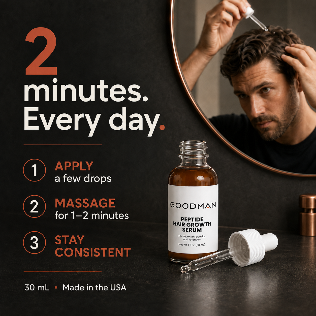 Peptide Hair Growth Serum